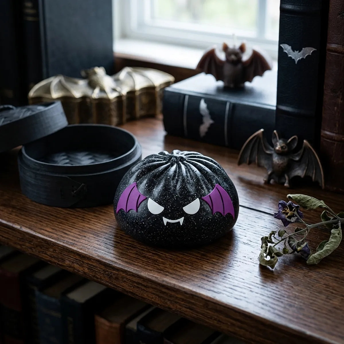 Spooky Bat Halloween Dumpling Squishy - Image 8