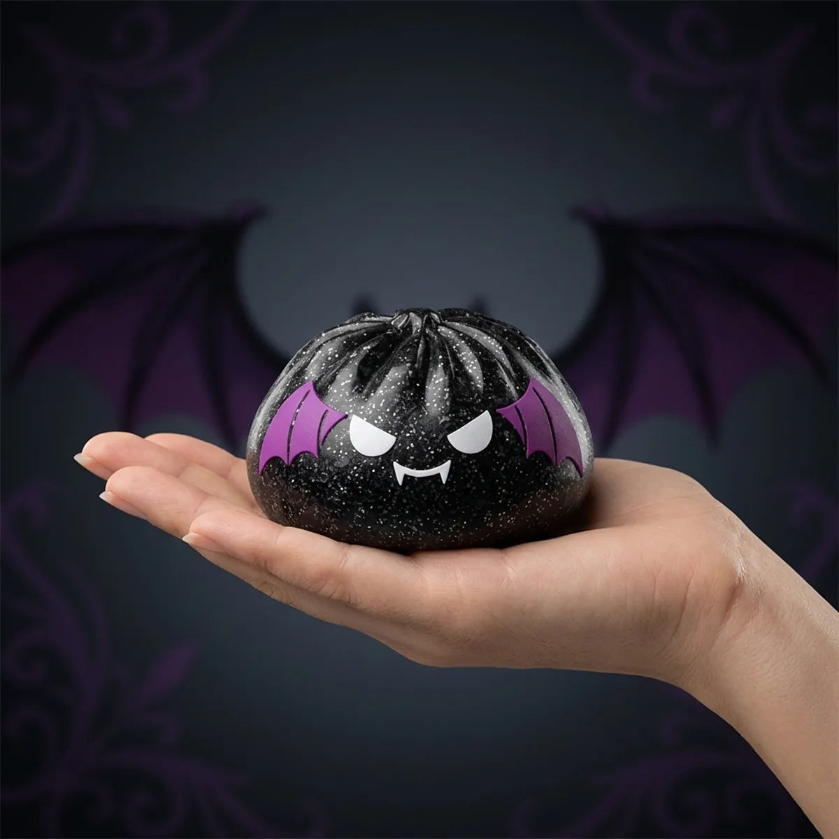 Spooky Bat Halloween Dumpling Squishy - Image 3