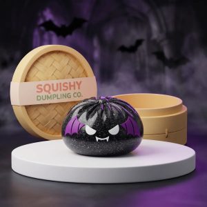 Spooky Bat Halloween Dumpling Squishy