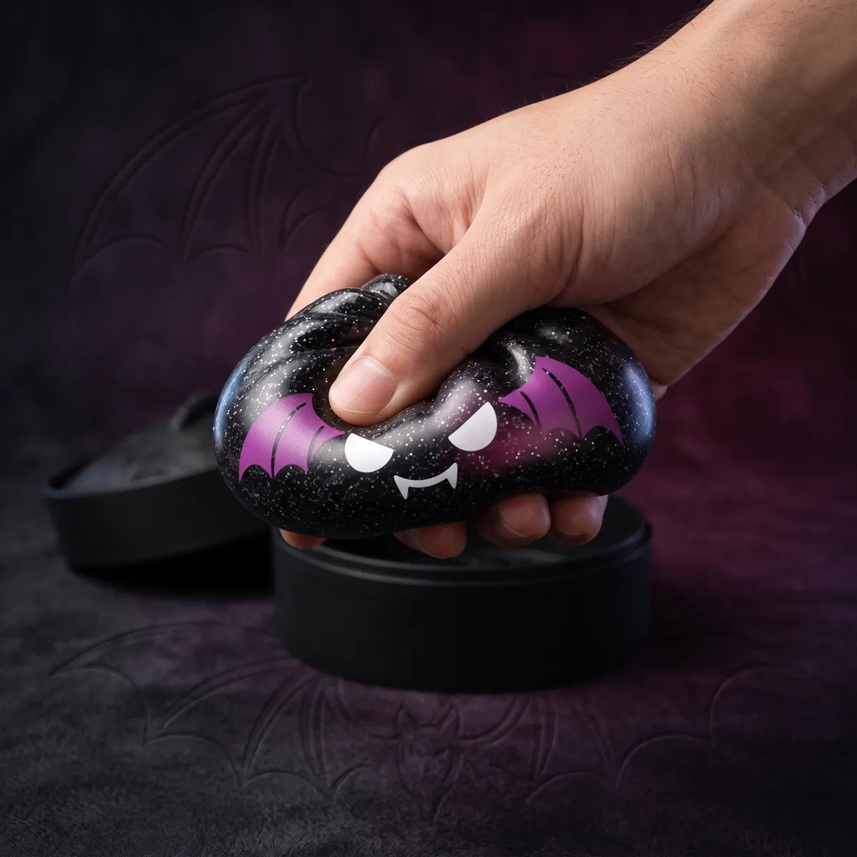 Spooky Bat Halloween Dumpling Squishy - Image 5