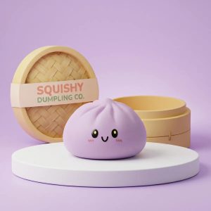 Berry Magenta Dumpling Squishy