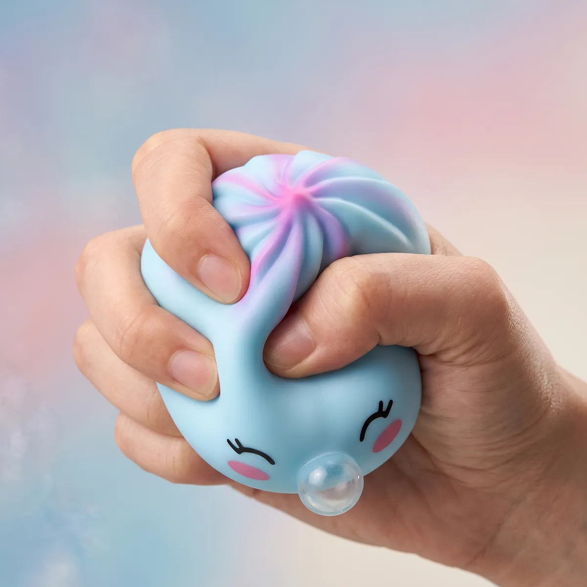 Frost Blue Rare Blow Dumpling Squishy - Image 5
