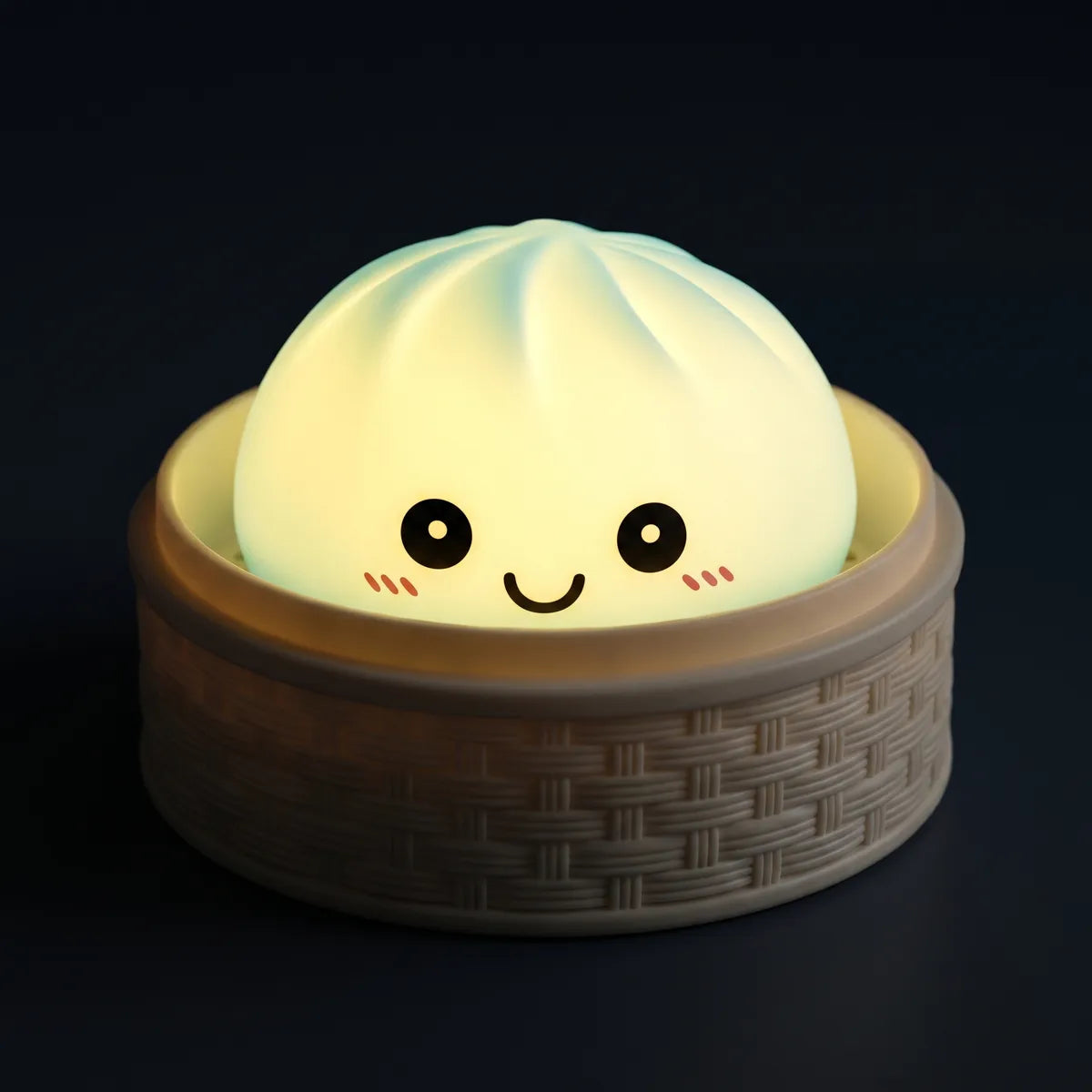 Aurora Blue Squishy Dumpling Light - Image 2