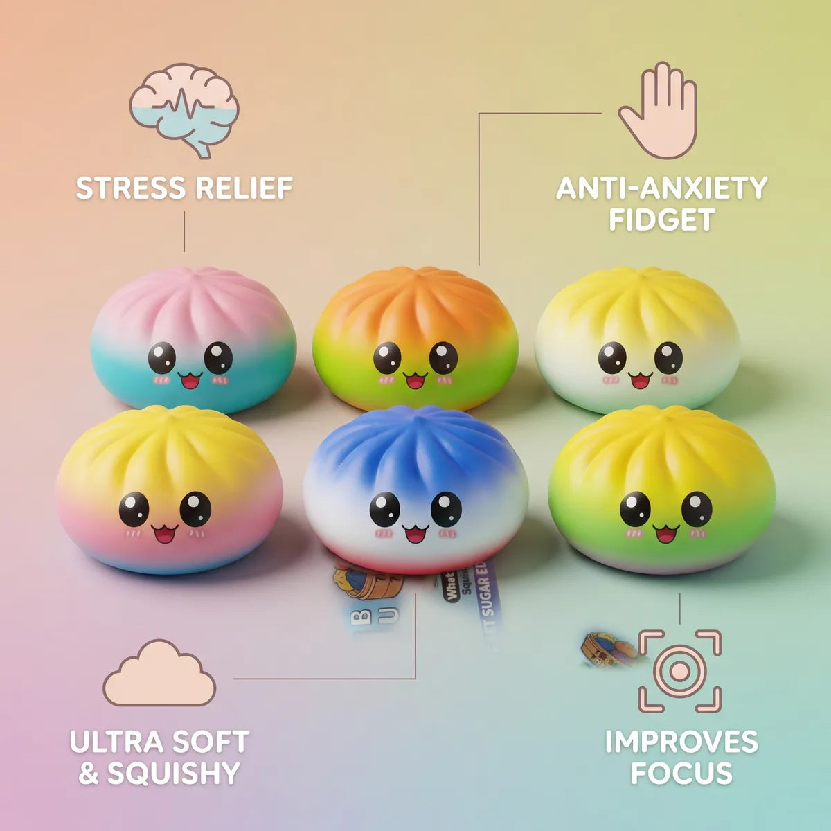 Adorable Charming Mystery Dumpling Squishy - Image 7