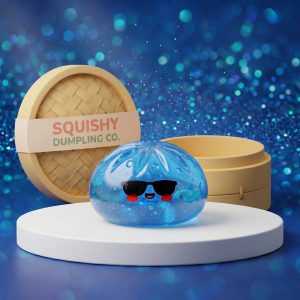 Chill Sunglasses Dumpling Squishy