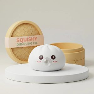 Cloud White Blow Dumpling Squishy