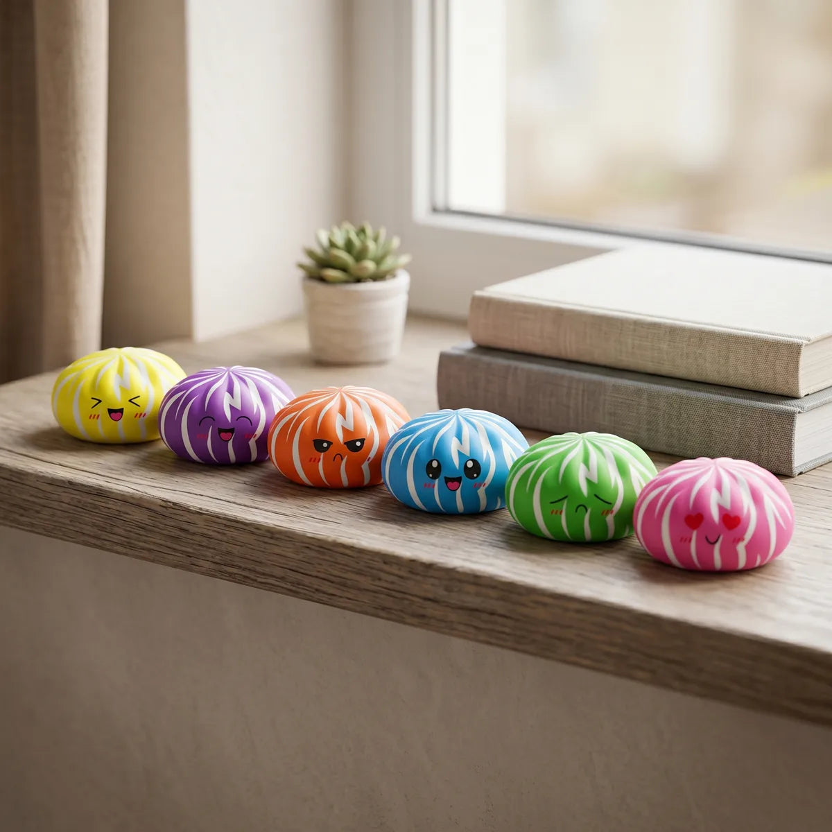 Fluffy Dumpling Squishy Bun Mystery Toy - Image 9