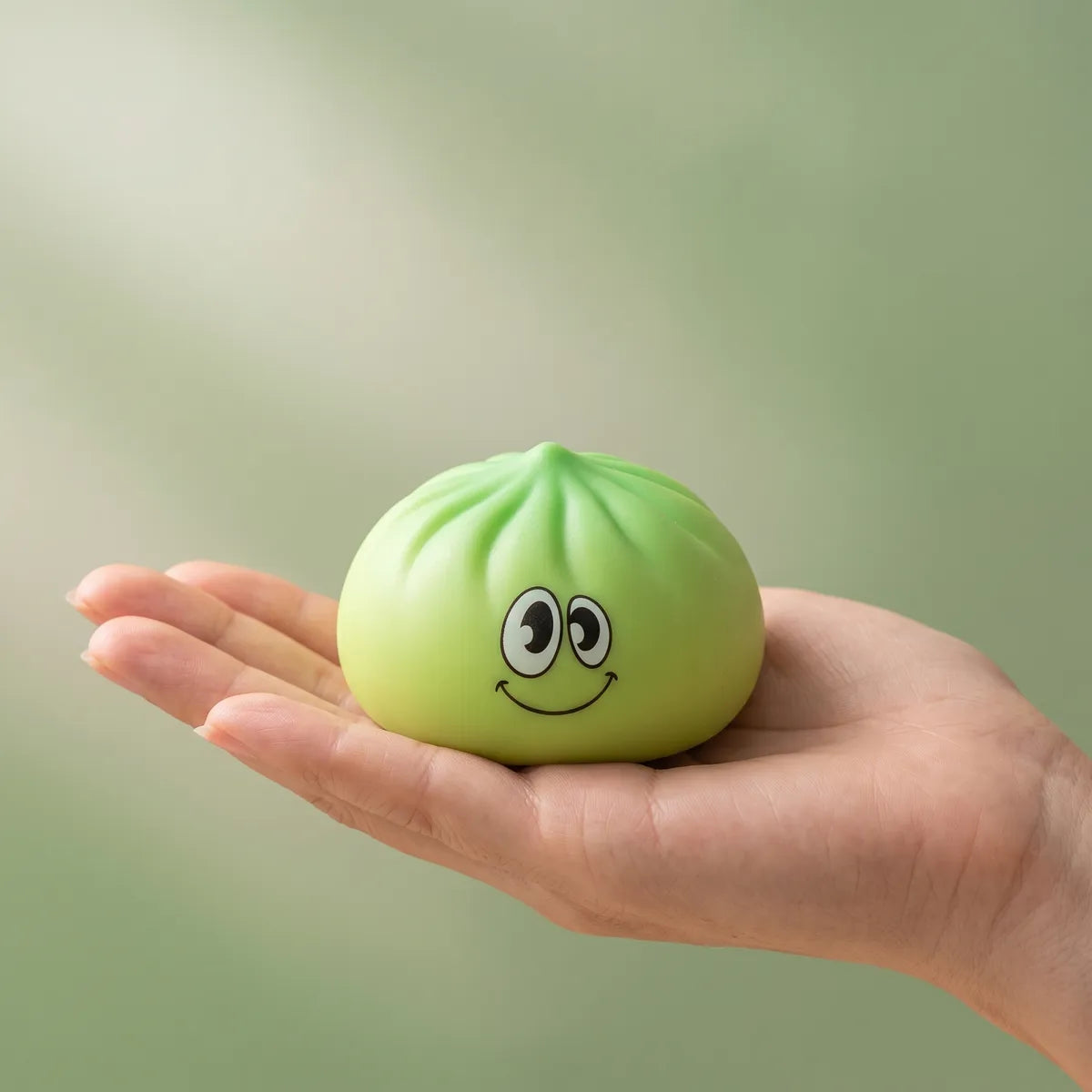 Pillowy Dumpling Squishy Mystery Bun Fidget Toy - Image 4