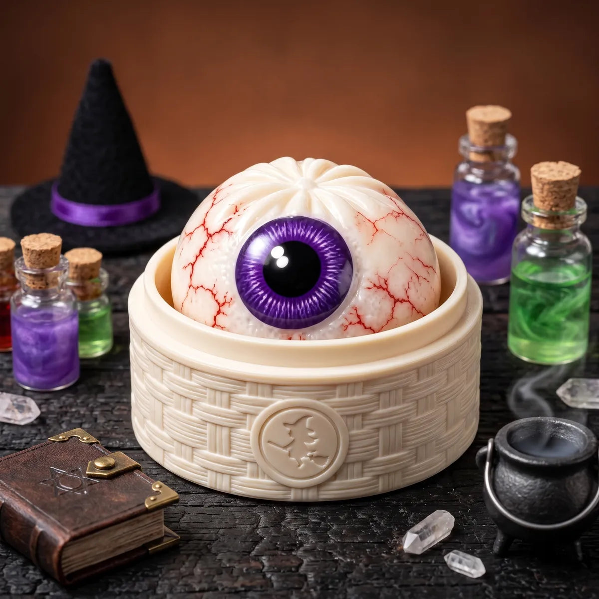 Creepy Eyeball Halloween Dumpling Squishy - Image 2