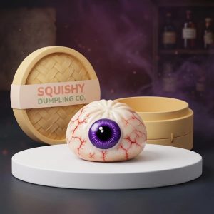 Creepy Eyeball Halloween Dumpling Squishy