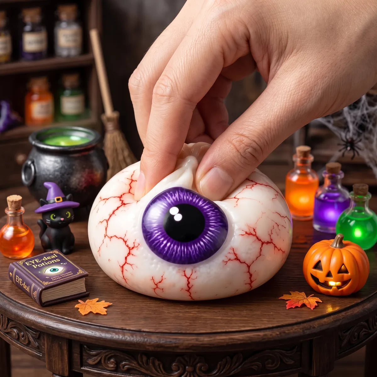 Creepy Eyeball Halloween Dumpling Squishy - Image 5