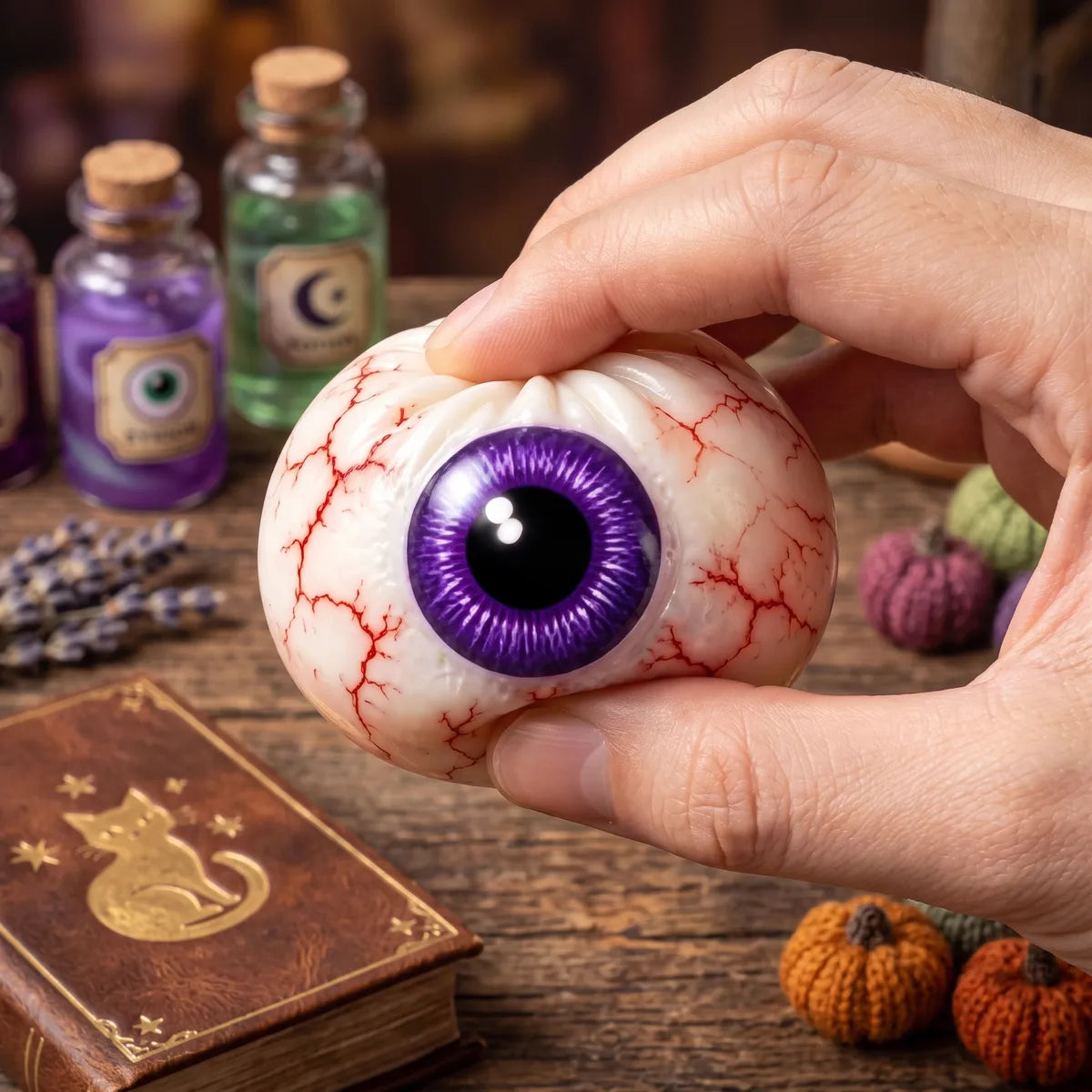 Creepy Eyeball Halloween Dumpling Squishy - Image 4