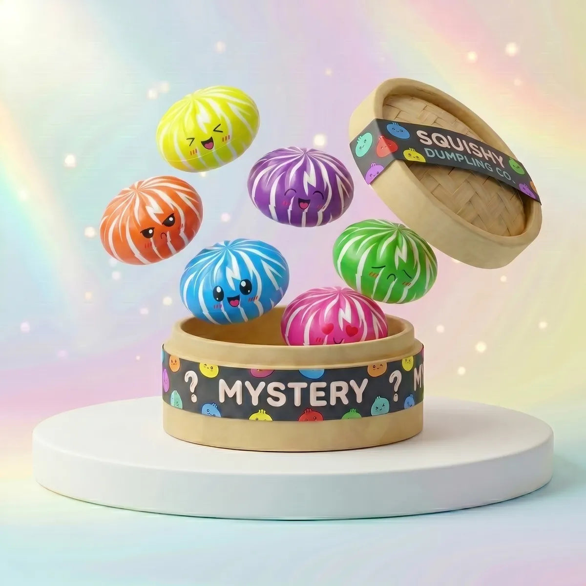 Fluffy Dumpling Squishy Bun Mystery Toy
