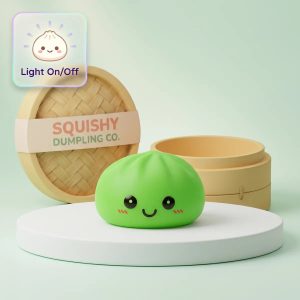 Glow Green Squishy Dumpling Light