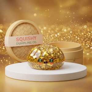 Ultra Rare Lucky Gold Dumpling Squishy