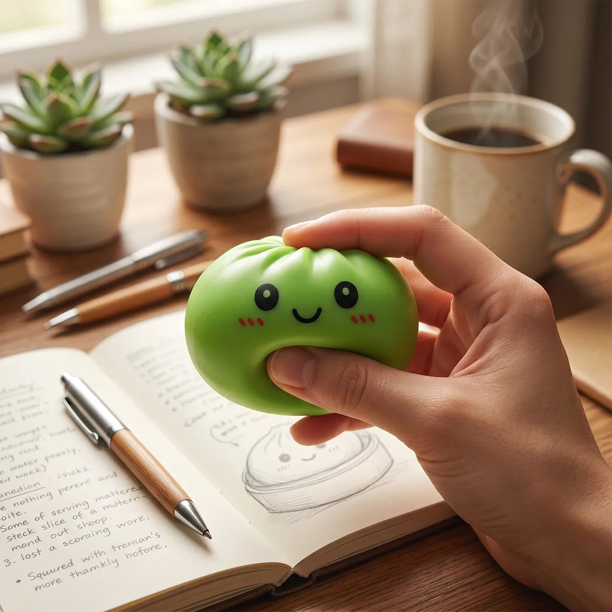 Matcha Green Dumpling Squishy - Image 7