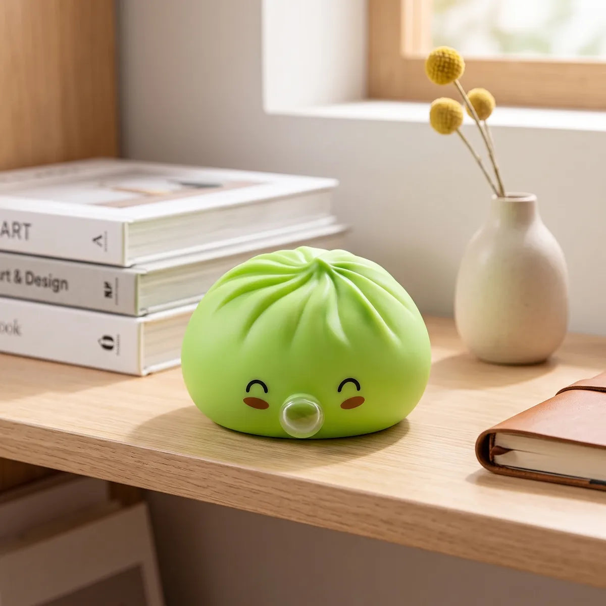Matcha Green Rare Blow Dumpling Squishy - Image 8