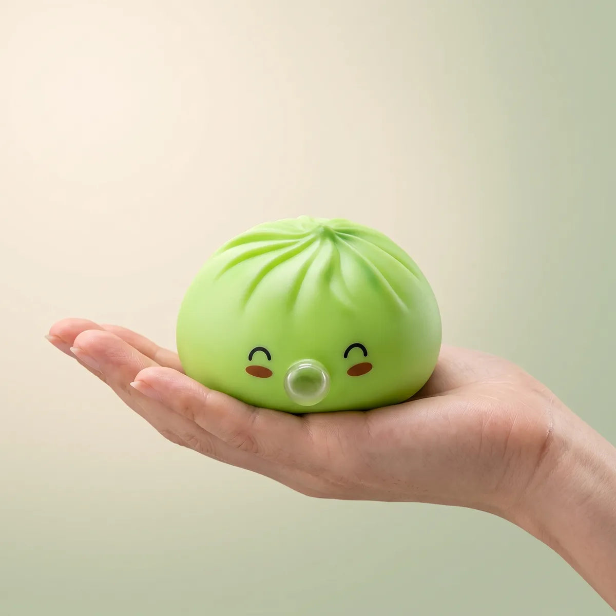 Matcha Green Rare Blow Dumpling Squishy - Image 3
