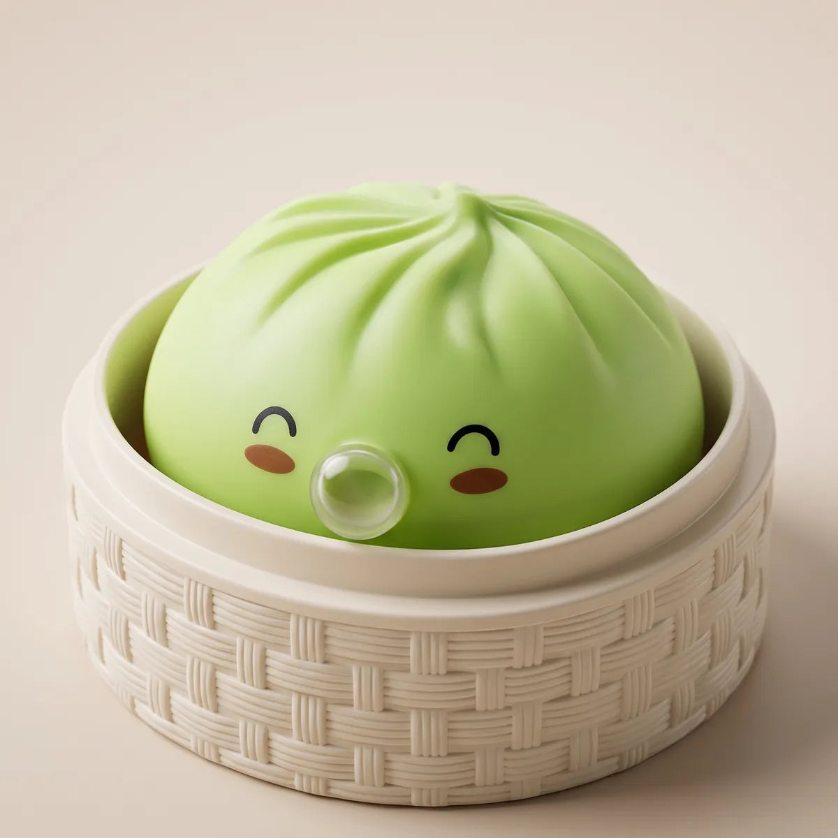 Matcha Green Rare Blow Dumpling Squishy - Image 2