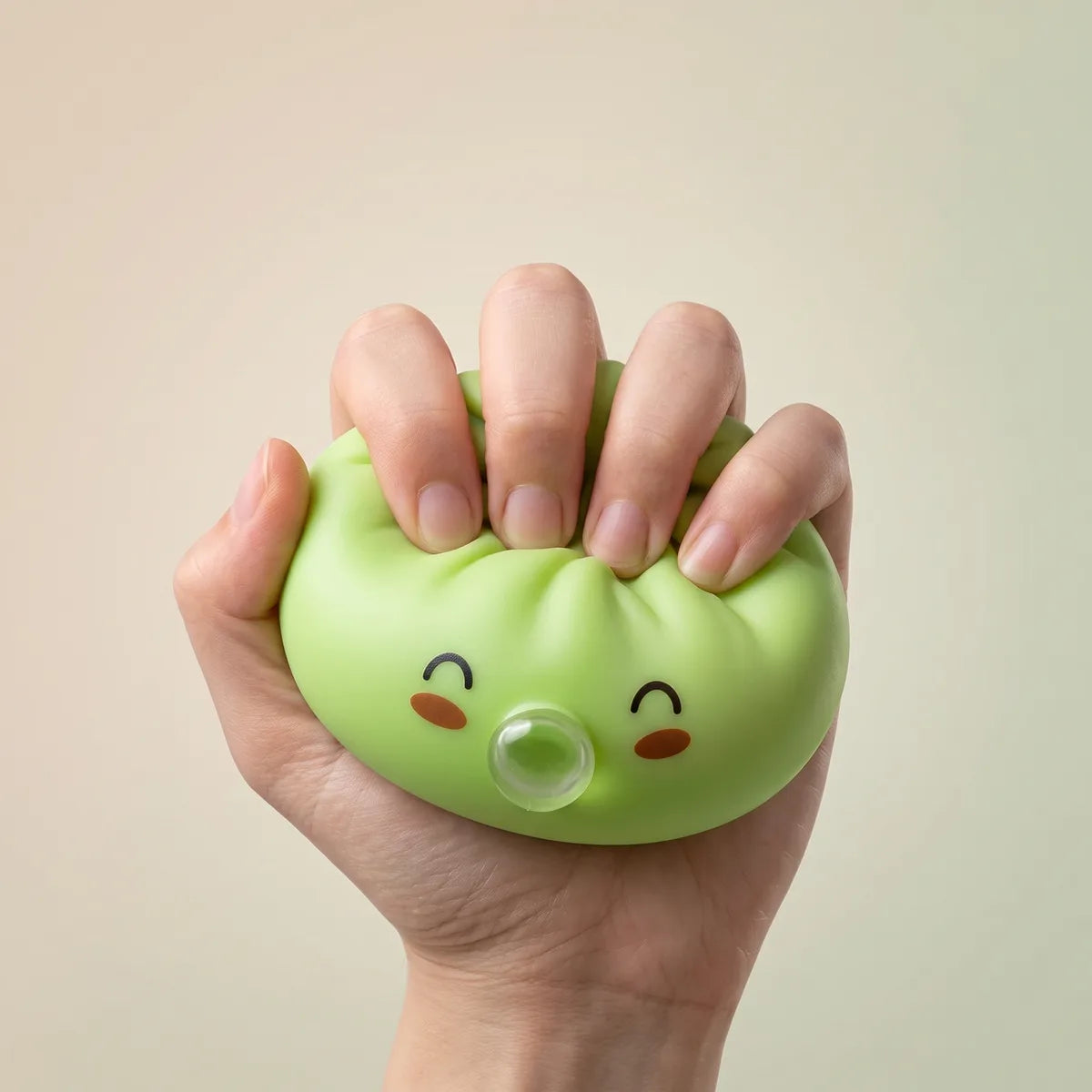 Matcha Green Rare Blow Dumpling Squishy - Image 4