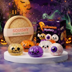 Haunted Halloween Dumpling Squishy Set