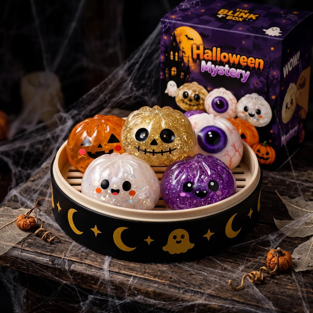 Haunted Halloween Dumpling Squishy Set - Image 2