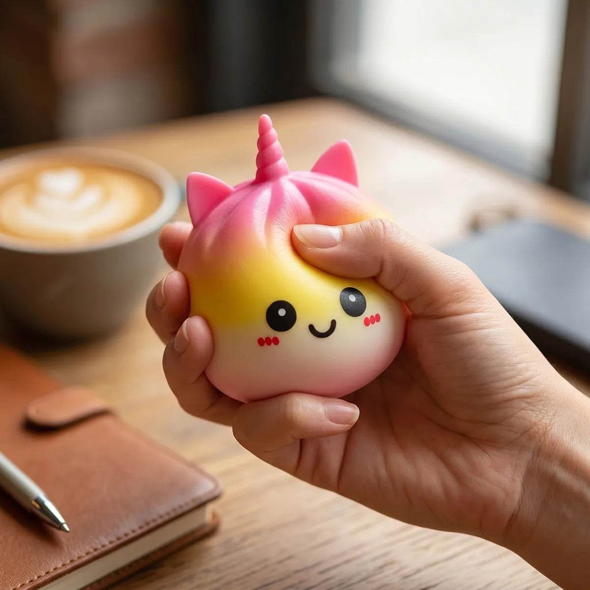 Magical Jumbo Unicorn Rainbow Squishy Dumplings - Image 8