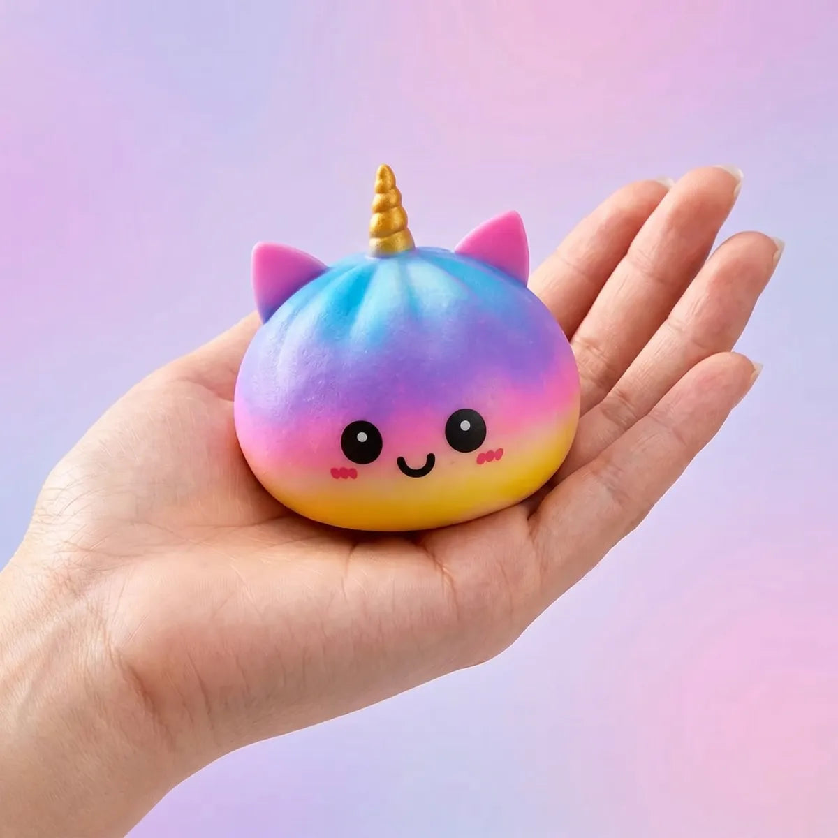 Magical Jumbo Unicorn Rainbow Squishy Dumplings - Image 4