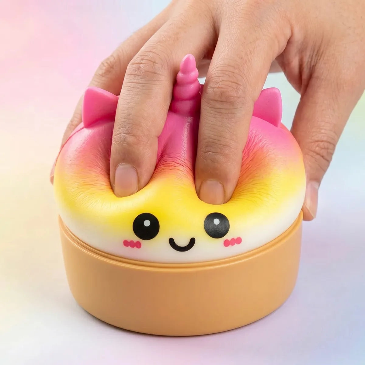 Magical Jumbo Unicorn Rainbow Squishy Dumplings - Image 5