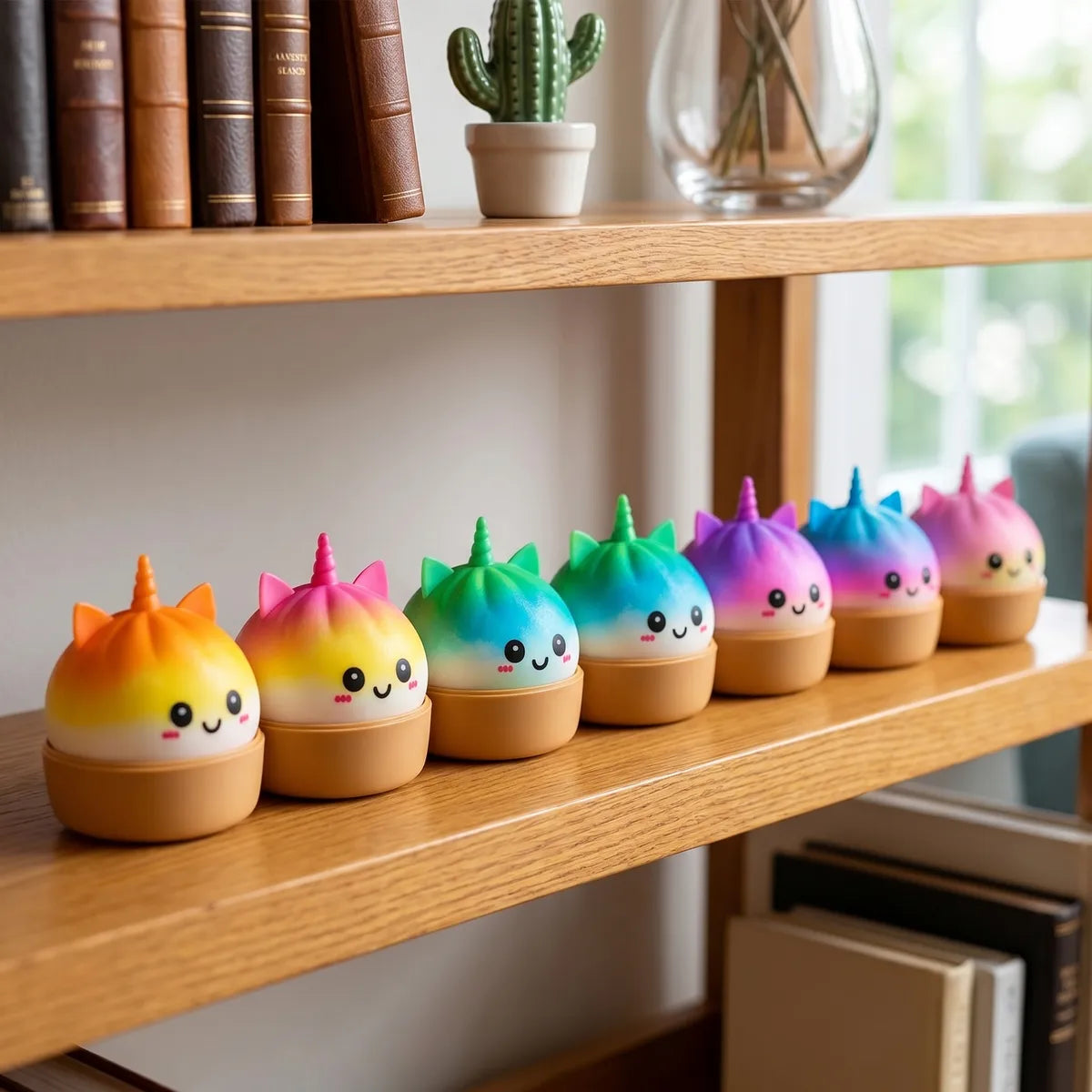 Magical Jumbo Unicorn Rainbow Squishy Dumplings - Image 9
