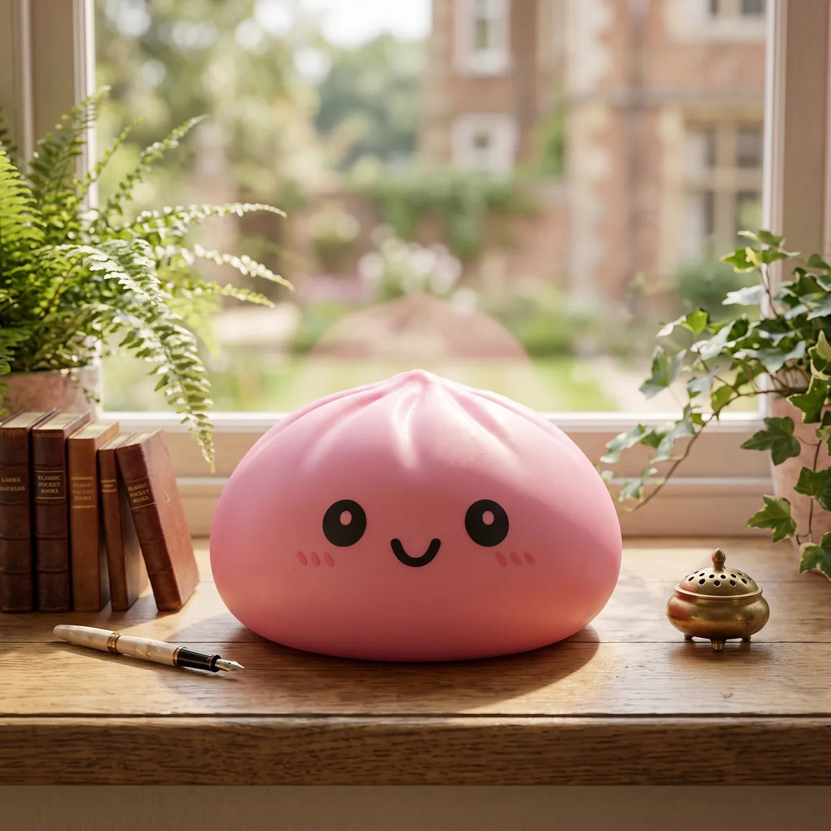 Jumbo Large Pink Dumpling Squishy - Image 7
