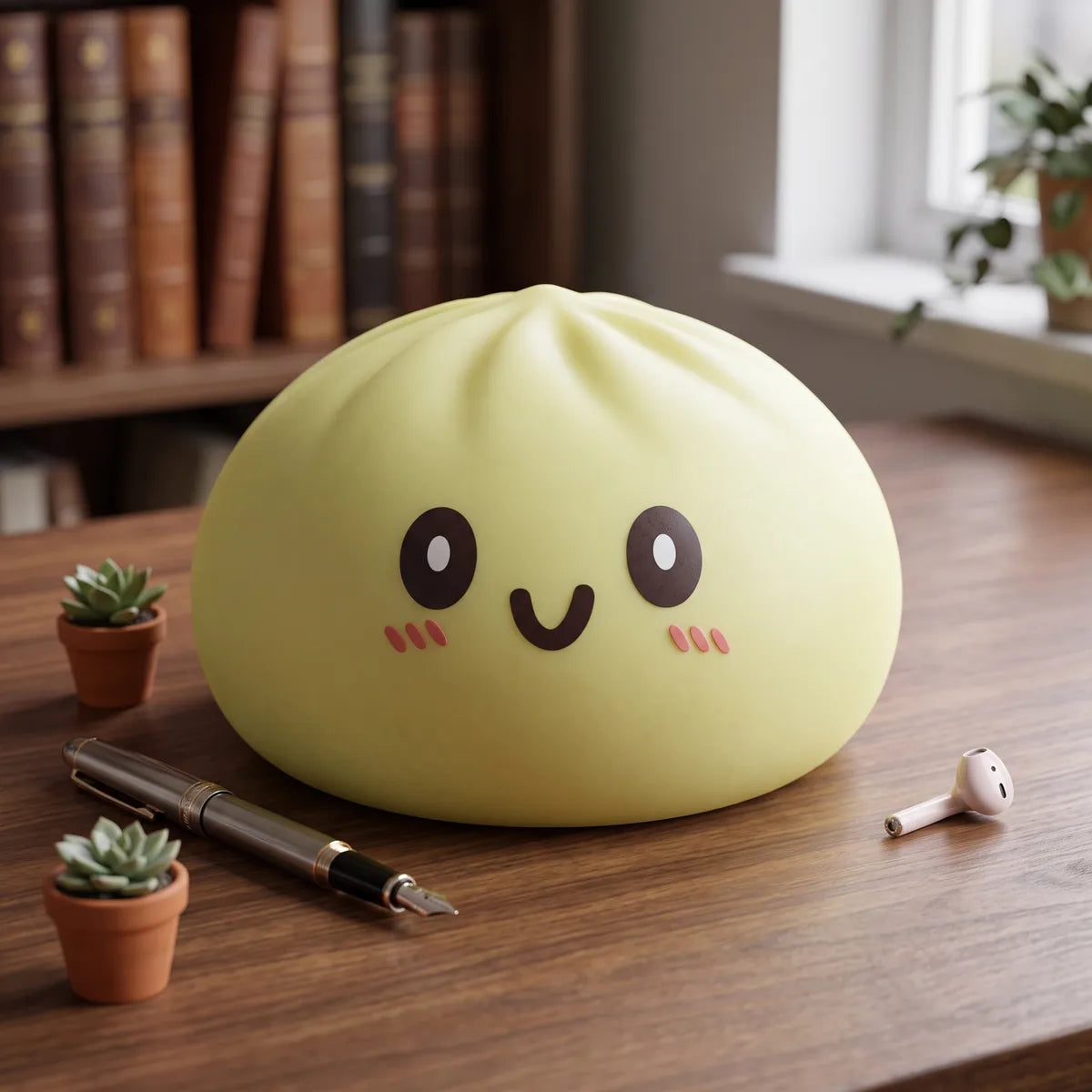 Jumbo Large Yellow Dumpling Squishy - Image 7