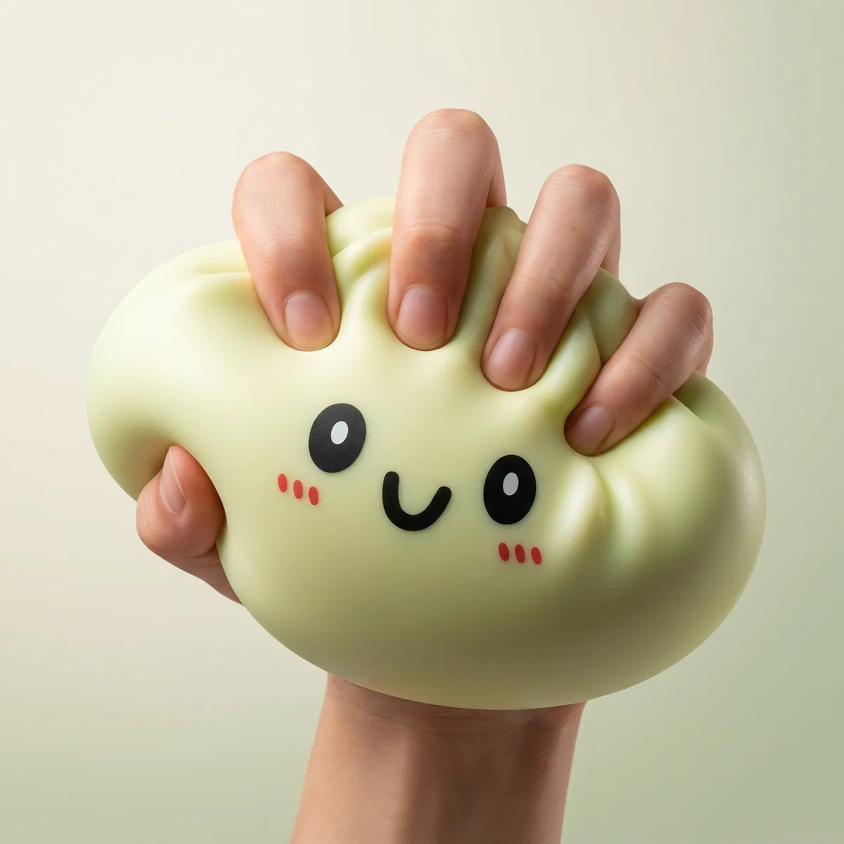Jumbo Large Yellow Dumpling Squishy - Image 3