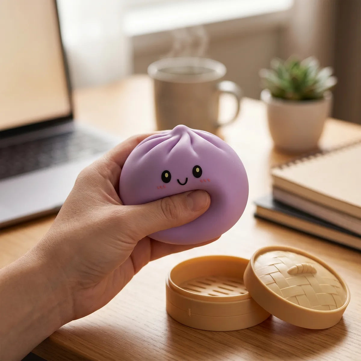 Berry Magenta Dumpling Squishy - Image 6