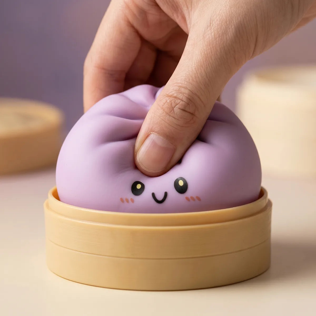 Berry Magenta Dumpling Squishy - Image 4