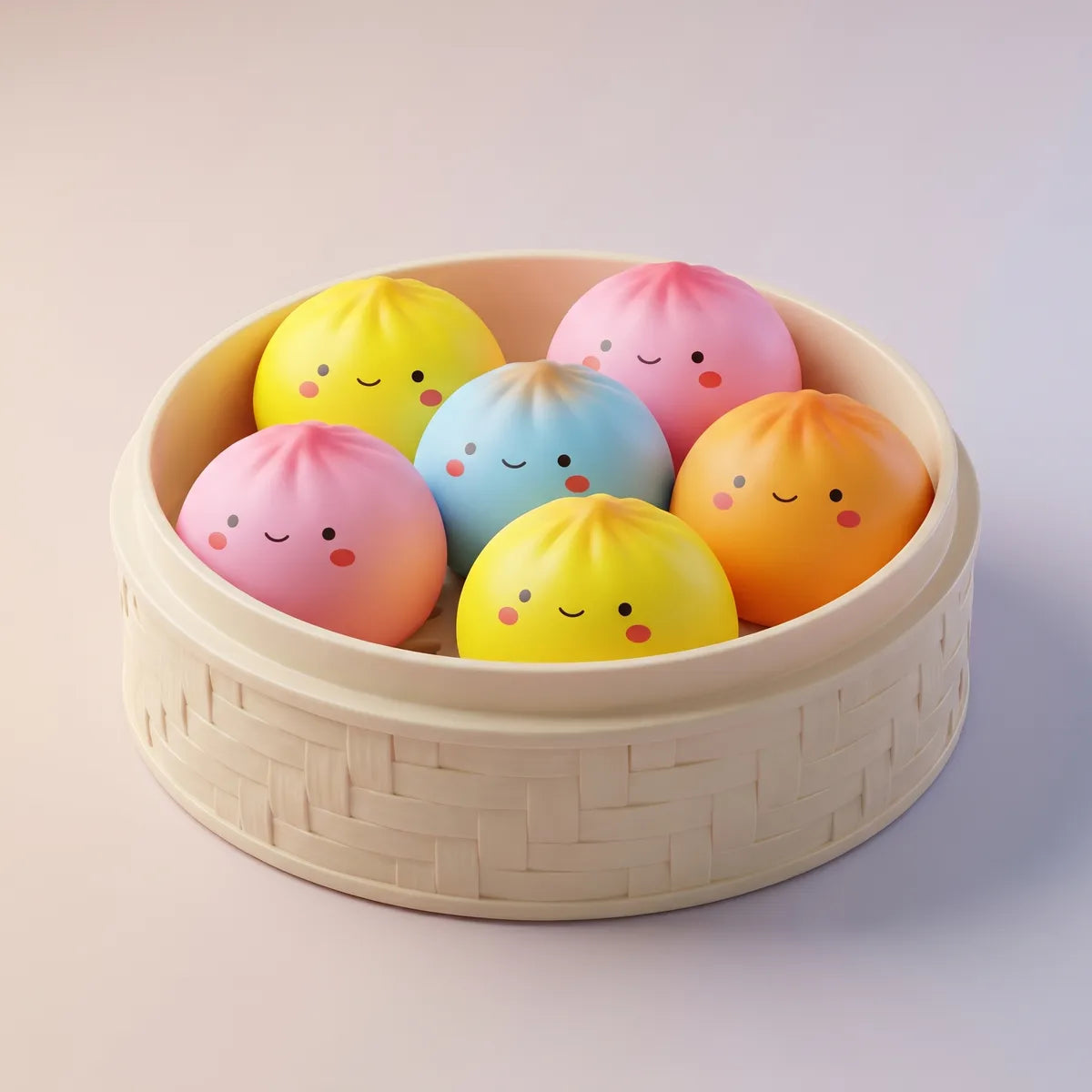 Surprise Mini Dumpling Squishy Toy Blind Bag - Image 2