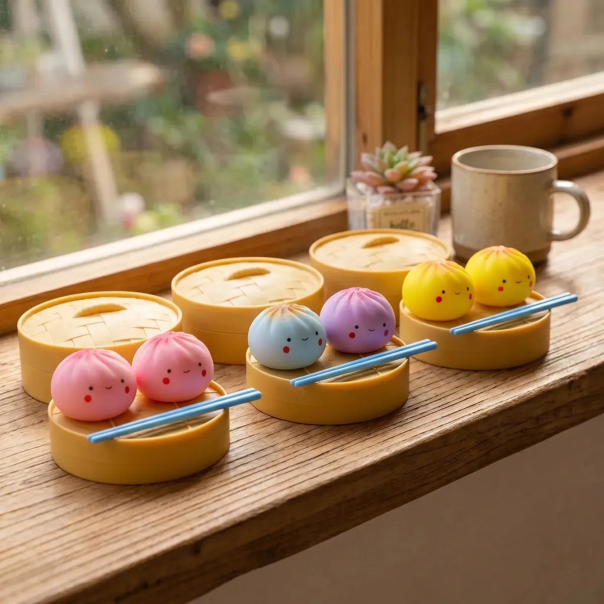 Surprise Mini Dumpling Squishy Toy Blind Bag - Image 8