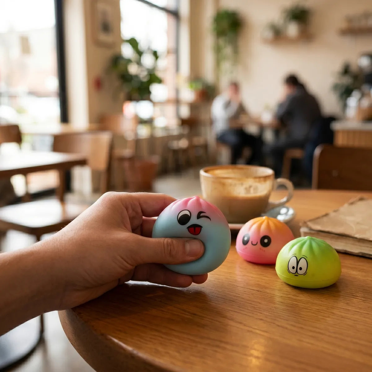 Kawaii Mini Dumpling Squishy Toy - Image 8