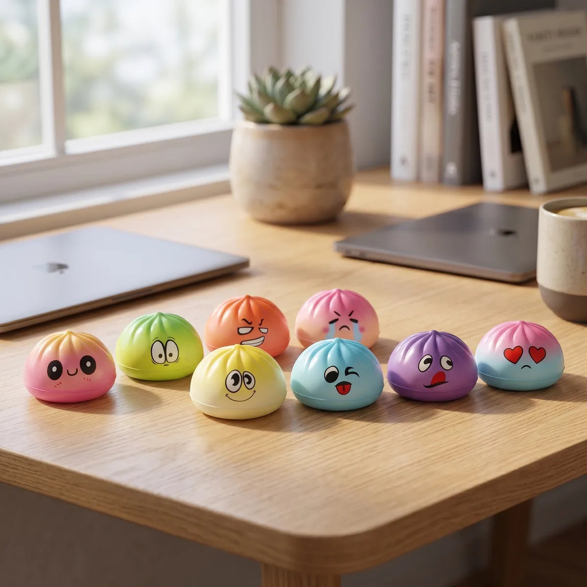 Kawaii Mini Dumpling Squishy Toy - Image 9