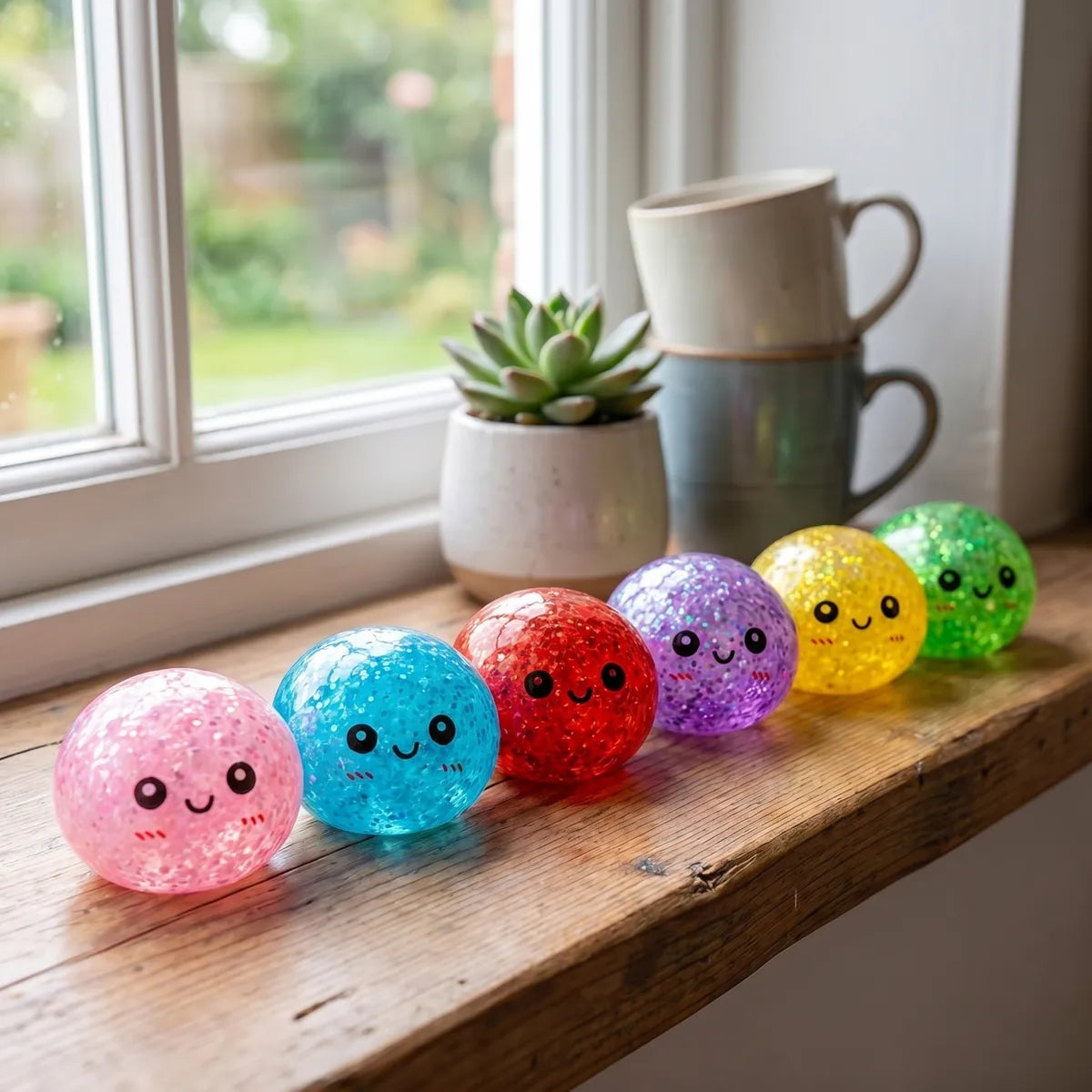Shiny Mini Metallic Dumpling Squishy - Image 9