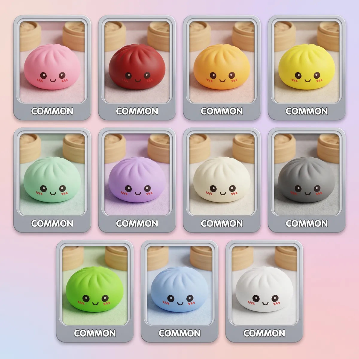 Tiny Mini Mystery Squishy Dumplings - Image 2