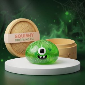 Slimy Monster Halloween Dumpling Squishy