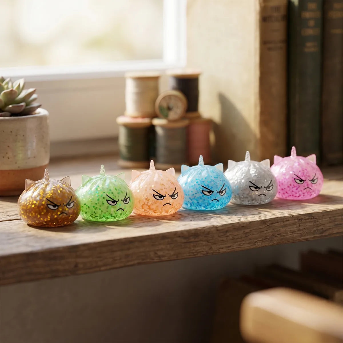 Magical Mystery Dumpling Squishy Rare Unicorn Glitter - Image 9