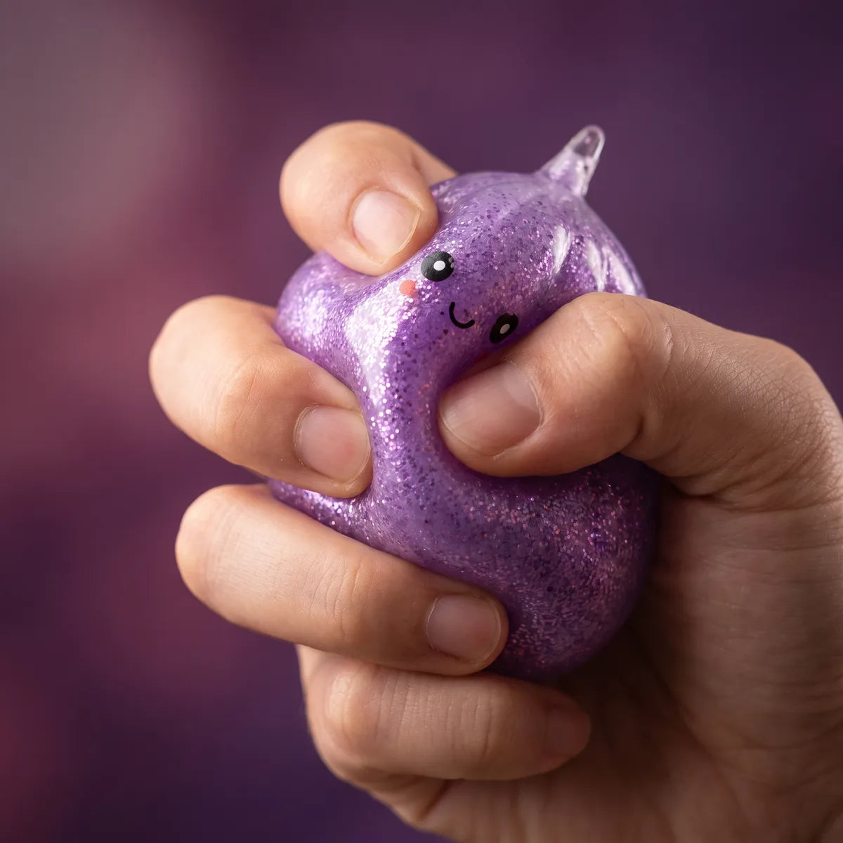 Sparkly Mystery Dumpling Squishy Unicorn Glitter - Image 6