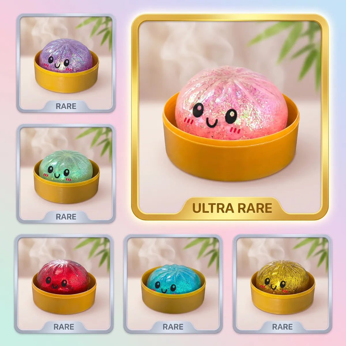 Sparkle Mystery Dumplings Squishy Glitter - Image 2