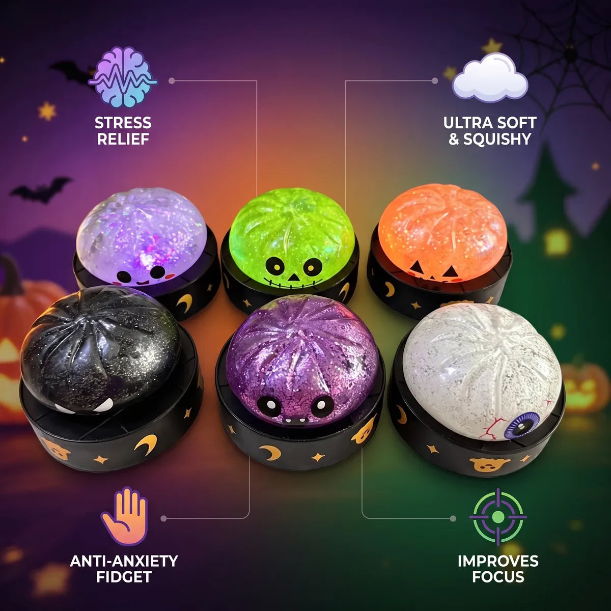 Surprise Mystery Halloween Dumpling Squishy - Image 7