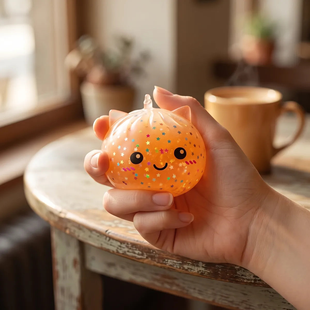 Starlit Mystery Sparkle Unicorn Dumpling Squishy - Image 9