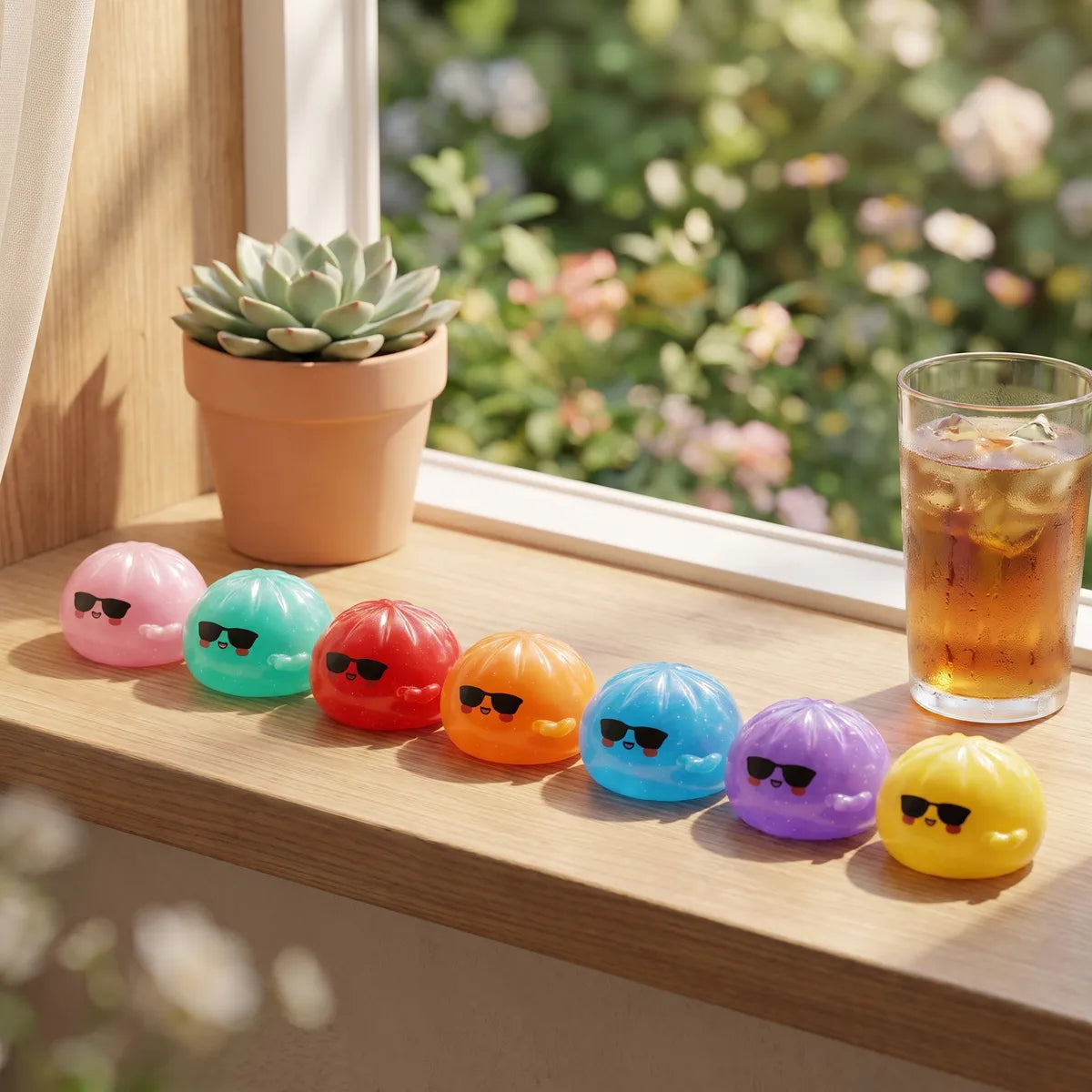 Cool Mystery Sunglasses Dumpling Squishy - Image 9