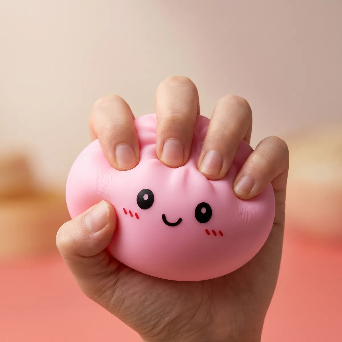 Blossom Pink Dumplings Squishy - Image 5
