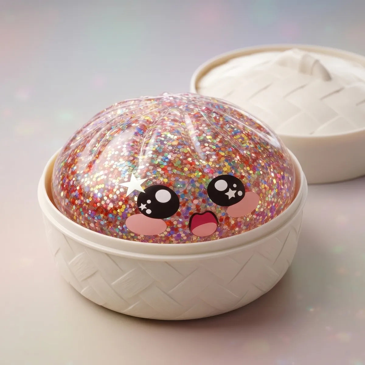 Kawaii Pink Galaxy Dumpling Squishy - Image 2
